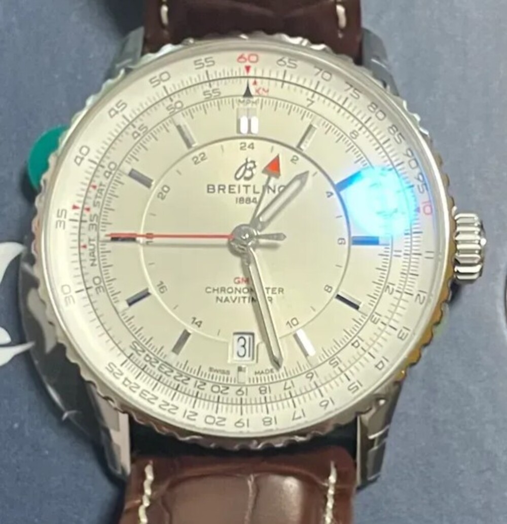 Breitling Navitimer B01 Chronograph 43 Ref. AB0138241G1P1, Complete Unworn 2025